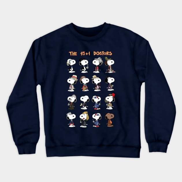 The 15 + 1 Dogtors Crewneck Sweatshirt by Albo